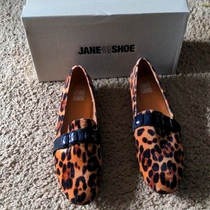 Leopard loafers